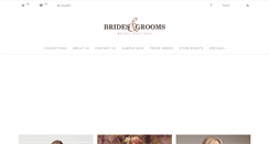 Desktop Screenshot of bridesandgroomsinc.com